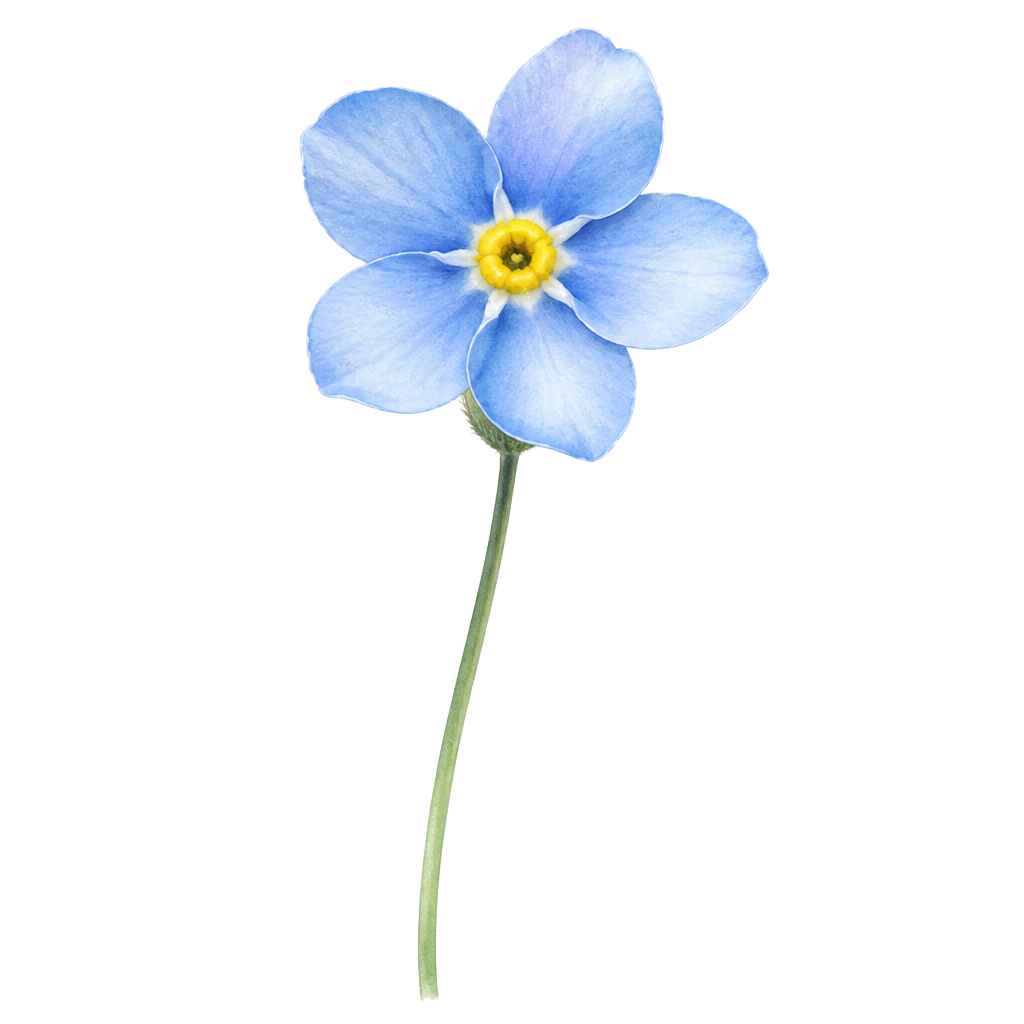 Forget-me-not flower